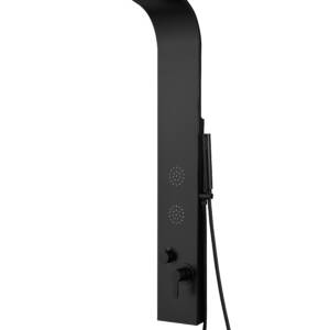 wall mount black outdoor shower ,