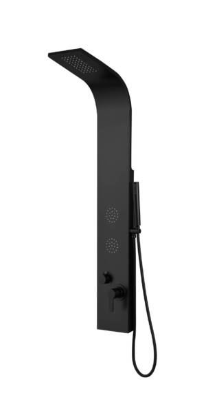 wall mount black outdoor shower ,